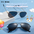 OQ BOGA 5 Colors Unisex Aviator Frame Anti UV Polarized Kids Sunglasses Children Outdoor Eye Protection Full Rim Sun Glasses. 