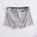 Sports Briefs Men Large Size Medium Waist Breathable Comfortable Cotton Boxer Shorts Head Moyao. 