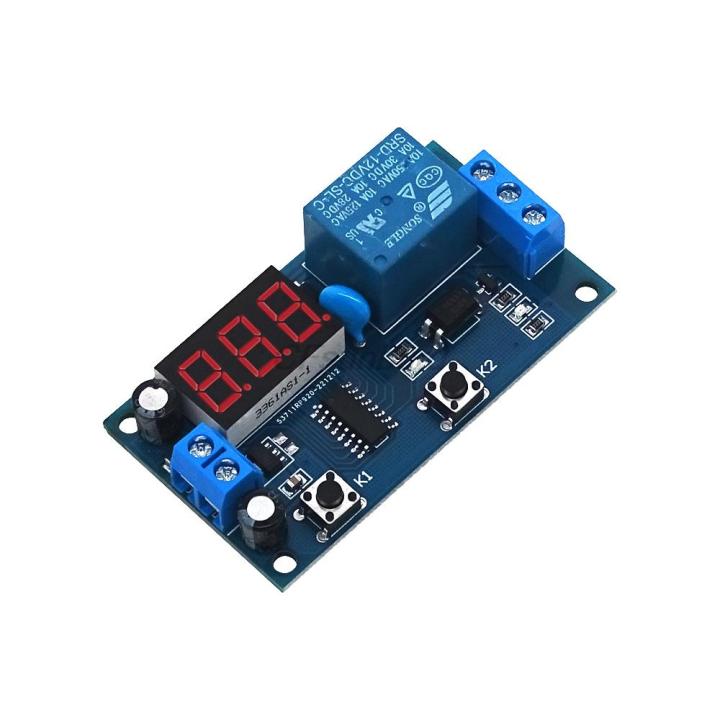 Dc%2012v%20Cycle%20Delay%20Timer%20Switch%20Adjustable%20Relay%20Module%20Board%20Infinite%20Loop%20With%20Led%20Display%20Power%20On%20And%20Off%20Cycle%20-%20Image%203