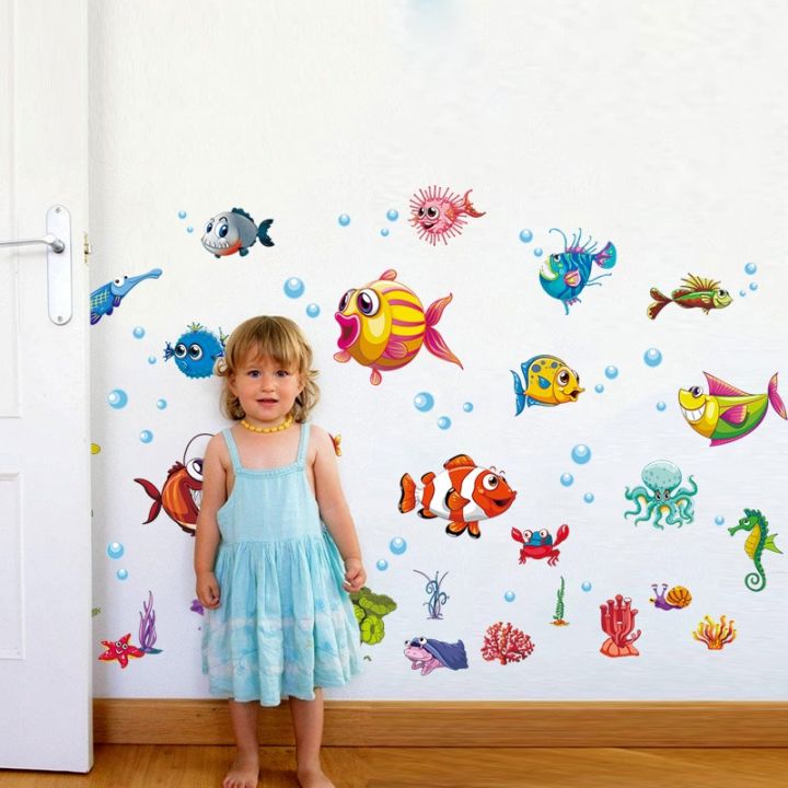 %E3%80%90IKE%E3%80%91Cartoon%20Underwater%20World%20Wall%20Stickers%20for%20Kids%20Children's%20Room%20Bedroom%20Decoration%20Removable%20Waterproof%20Wallpapers%20-%20Image%206
