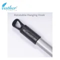 BROOM HANDLE ONLY, STICK ONLY 120CM PLASTIC COATED METAL HANDLE. 