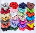 10 Random Korean Scrunchies | Luxury Valentina Hair Scrunchies | Elastic Hair Ponytail Scrunchy | Hair Tie | Hair Band | Korean Hair Band | Bool Band | Hand Bool | Girls Band | Woman Bool | Women Bool | Beautiful. 