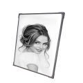 4x4in to 20x30in size ply mount photo frame with corner clips for with wall mount. 