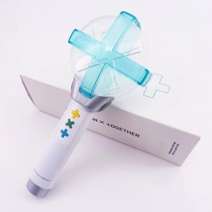 Kpop TXT Light Stick Korea Kpop Lightstick LED Bluetooth Stick Luminous Rod Concert Glow Lamp Hiphop Flash Aid Rod Fans Gift
