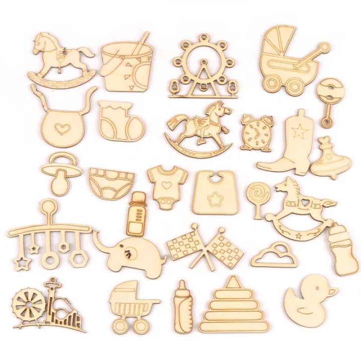 %E3%80%903%E3%80%91%2010pcs%2046x50mm%20Mixed%20Pattern%20Wood%20Accessories%20Crafts%20For%20Scrapbook%20Home%20Decoration%20Wooden%20Ornaments%20M1977%20-%20Image%203