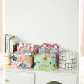 Clothes Storage Box Canvas Storage Bag For Sundries Folding Canvas Basket Multi-functional Storage Bag For Various Items Storage Box For Books And Toys Closet Organizer For Small Items Foldable Storage Bags For Clothes. 