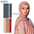 HEADI Shawl Cotton Jersey Aka Shawl Malas Shawl Pinless Shawl Ironless Viral Shawl Cotton Cotton Sejuk Shawl Malas Tudung Jersey Shaw Tudung Malas175*75cm. 