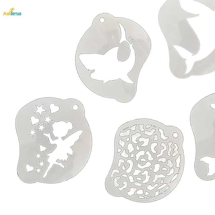 Face%20Painting%20Stencil%20for%20Holiday%20Halloween%20Smooth%20Half%20Face%20Use%20Irregular%20-%20Image%209