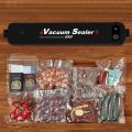 Automatic Sealing Food Vacuum Sealer Kitchen Food Fruit Packaging Machine Home Vacuum Sealers. 