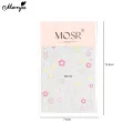 Monja 5D Nail Stickers Cute Embossed Flowers Reliefs Adhesive Decals Floral Leaf Pattern Gel Polish DIY Nail Art Decoration Tool. 
