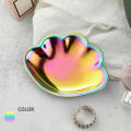 Stainless Steel Bedroom INS Han Feng Household Storage Tray Jewelry Tray Storage Metal Pallet. 