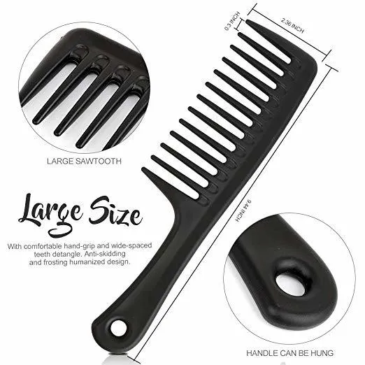 Wide%20Teeth%20Hair%20Comb%20Jumbo%20Hair%20Comb%2010"%201%20Piece%20-%20Image%203