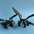 Movie Character Cartoon 3D Toothless Dragon Figure Lovely Cute Night Fury Dragon Figure Q Version 15cm Toothless Joint Model Office Decor. 