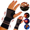 Copper Wrist Support Professional Gym Wristband Sport Safety Compression Glove Gym Wrist Guard Arthritis Sleeve Palm Hand Bracer. 