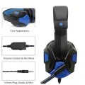 3.5mm Wired Gaming Headset PC Bass Stereo Gamer Headphones For PS4 Xbox One Switch Phone Laptop Earphone Helmet With Microphone. 
