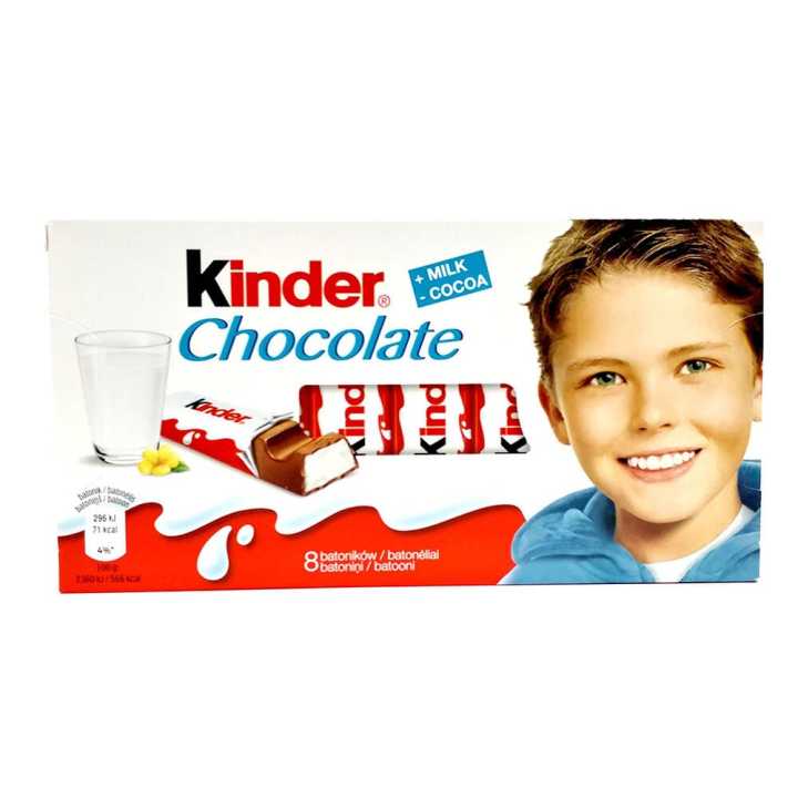 Kinder Chocolate 8 Bar (8 x 12.5g)