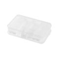 10 Grids High Capacity Plastic Storage Jewelry Box Compartment Double Side Container For Beads Earring Necklace Jewelry Rectangle Box Case. 