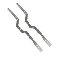 Stainless Steel Chassis Frame Girder Chassis Frame Girder Replace for LDRC LD-P06 LD P06 Unimog 1/12 RC Truck Car Spare Parts Accessories. 