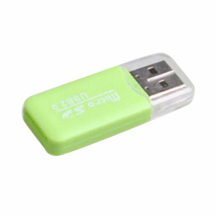 Mini USB 2.0 TF Micro Security Digital Memory Card Reader Adapter for Laptop