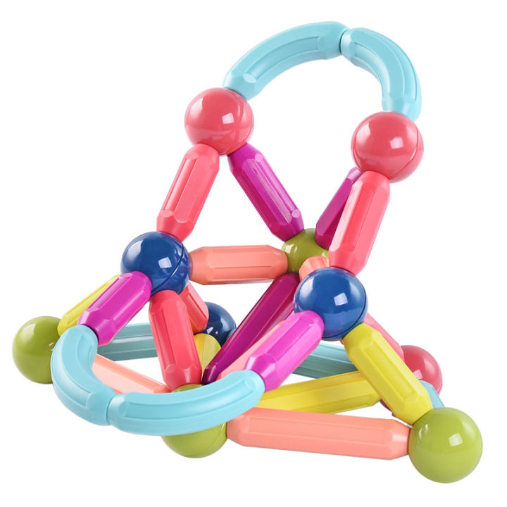 26/66%20Pcs%20Magic%20Magnet%20Sticks%20&%20Balls%20Set%20-%203D%20Puzzle%20Magnetic%20Building%20Blocks%20-%20Educational%20STEM%20Magnet%20Toy%20for%20Kids%20-%20Image%203