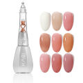 KaSi Ice Translucent Nude Nail Polish Glue 2023 New Summer Popular Jade Fat Jelly Translucent Pink Nail Art Special. 