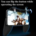 PUBG Mobile Joystick Gamepad Metal L1 R1 Button All-in-One Mobile Game Controller Free Fire PUGB for Android iPhone 6 7 8 plus. 