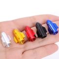 1Pc Aluminum Alloy Car Wheel Tire Valve Cap Rocket Head Mesh Wheel Tyre Hub Stem Dust Cover Auto Motorcycles Styling Decoration. 