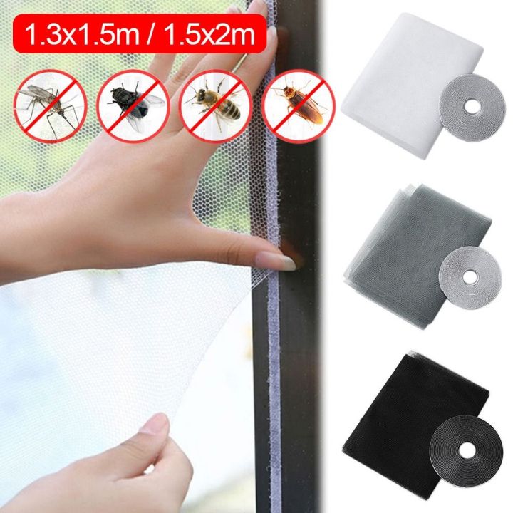 Home DIY Mosquito Window Protector Anti-Insect Fly Self-adhesive Window ...