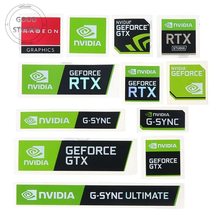 2pcs%20NVIDIA%20GEFORCE%20GTX%20RTX%20G-Sync%20Radeon%20Vinyl%20Sticker%20Label%20Tag%20For%20Graphic%20Card,%20Laptop,%20Desktop%20Computers%20-%20Image%206