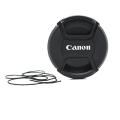 Canon LC-77mm Snap-On Front Lens Cap Cover  - Black. 