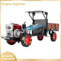 Enigma- Retro Tractor Toy Vintage Tractor Model with Sound Light Die-cast Farm Truck Toy for Boys Girls Desktop Decoration Birthday Gift. 