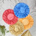 Hair Bonnets/Sleeping caps/Shower Caps for Women Soft Satin Elastic Band Silk Sleeping Cap. 