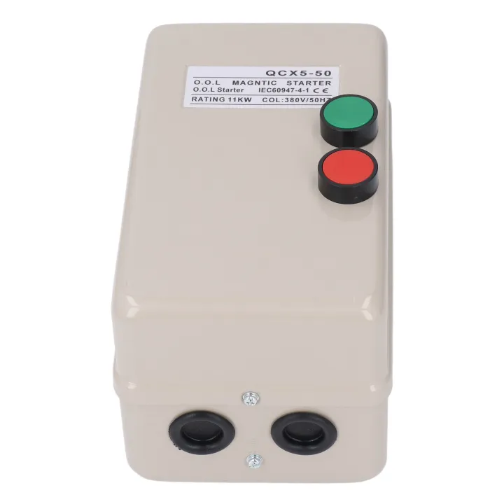 11KW Motor Starter Switch Single 220-240V 3 Phase 380V Magnetic Motor ...