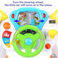 Kids Steering Wheel Toy Driving CAR Simulation Baby Game Pretend Driving cat Toy with Realistic Sound Early Educational Toy Birthday Gift for kids. 