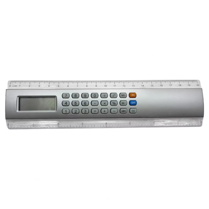 Handheld Pocket Size Calculator Ruler Multifunctional 20cm Mini 8 ...