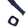 40mm 2 in 1 Soft Silicone Case + Strap for smartwatch. 