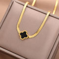 OYJR Kwintas Stainless Necklace Non Tarnish Vintage Nickless for Women Gold Chain Pendant Jewelry Accessories. 