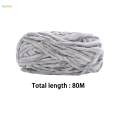 Chunky Wool Yarn 87.49Yard Jumbo Tubular Yarn for Macrame Rug Making Throw. 