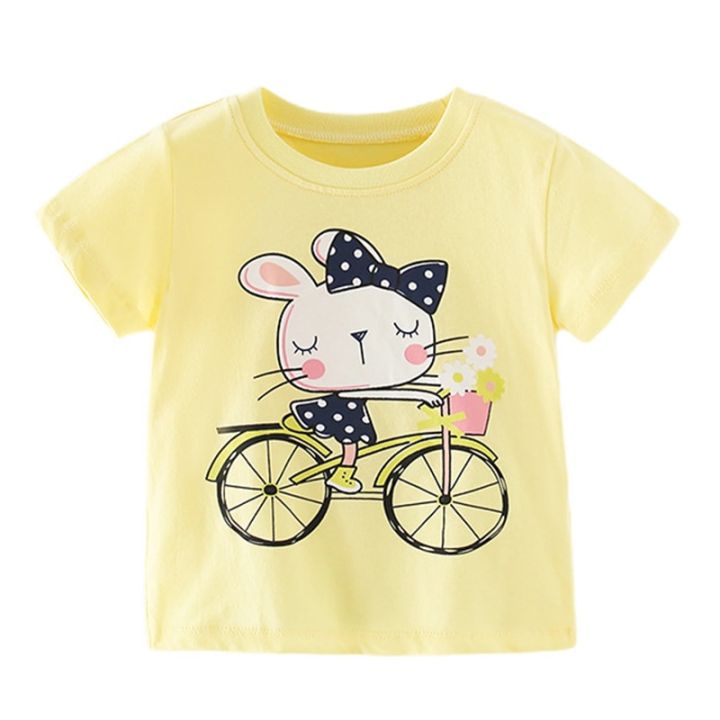 Kids%20T-Shirt%202-8%20Years%20Baby%20Girl%20Cotton%20T-shirts%20Cartoon%20Pattern%20Cute%20For%20Girls%20Children%20Summer%20Short%20Sleeve%20Infant%20Clothing%20-%20Image%204