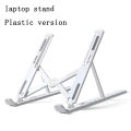 Foldable Aluminum Laptop Stand Adjustable Ergonomic Desktop Holder for 11-17 inch Laptops. 