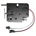 12V 2A Intelligent Electronic Control Electromagnetic Lock, Locker Express Cabinet Lock, Access Control System Cabinet. 