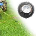 Wire Grass Trimmer Head Convenient Weeding Wheel for Garden Weeding Driveway 8inch. 