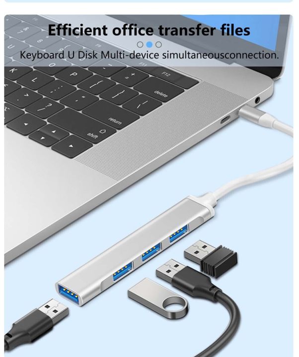 USB%20Hubs%204%20Port%20USB%203.0%20Hub%20TYPE%20C%20HUB%20Super%20Speed%205Gbps%20USB%20Ports%20Converter%20Cable%20Adapter%20Micro%20USB%20Power%20PC%20Computer%20Accessories%20with%20OTG%20Function%20for%20Desktop%20Laptop%20PC%20-%20Image%204