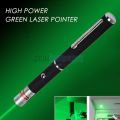 High Powered Green Laser Pointer Rechargeable Adjustable Beam Green Laser Pointer Pen Black. 