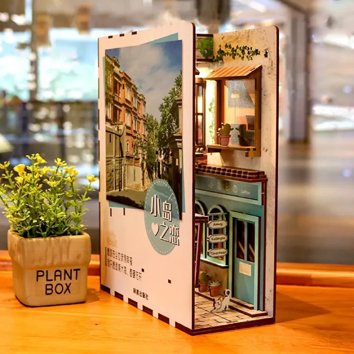 Wooden%20DIY%20Book%20Nook%20Shelf%20Insert%20Kits%20Model%20Ocean%20Roombox%20Handmade%20Building%20Miniature%20Furniture%20Home%20Decoration%20Toys%20Gifts%20-%20Image%202