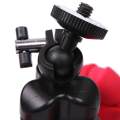 Mini Tripod Flexible Portable Adjustable Tripod Stand Holder for GoPro Cell Phones Cameras with Universal Clip. 