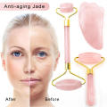 Guasha Facial Jade Roller Face and body Thin Massager Tool (ngfJ). 
