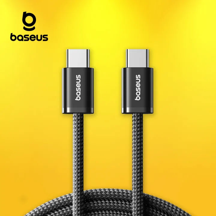 Baseus Dynamic 4 Fast Charging Data Cable USB-C to USB-C 100W 1m | Daraz.lk
