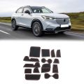 15Pcs Gate Slot Pad for Honda HRV HR-V Vezel 2021 2022 Accessories. 