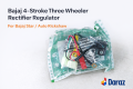 Bajaj 4 Stroke Three Wheeler Rectifier Regulator - China  AF201036 | Bajaj Star Auto Rickshaw Charging Rectifier | Genuine Type Voltage Regulator. 